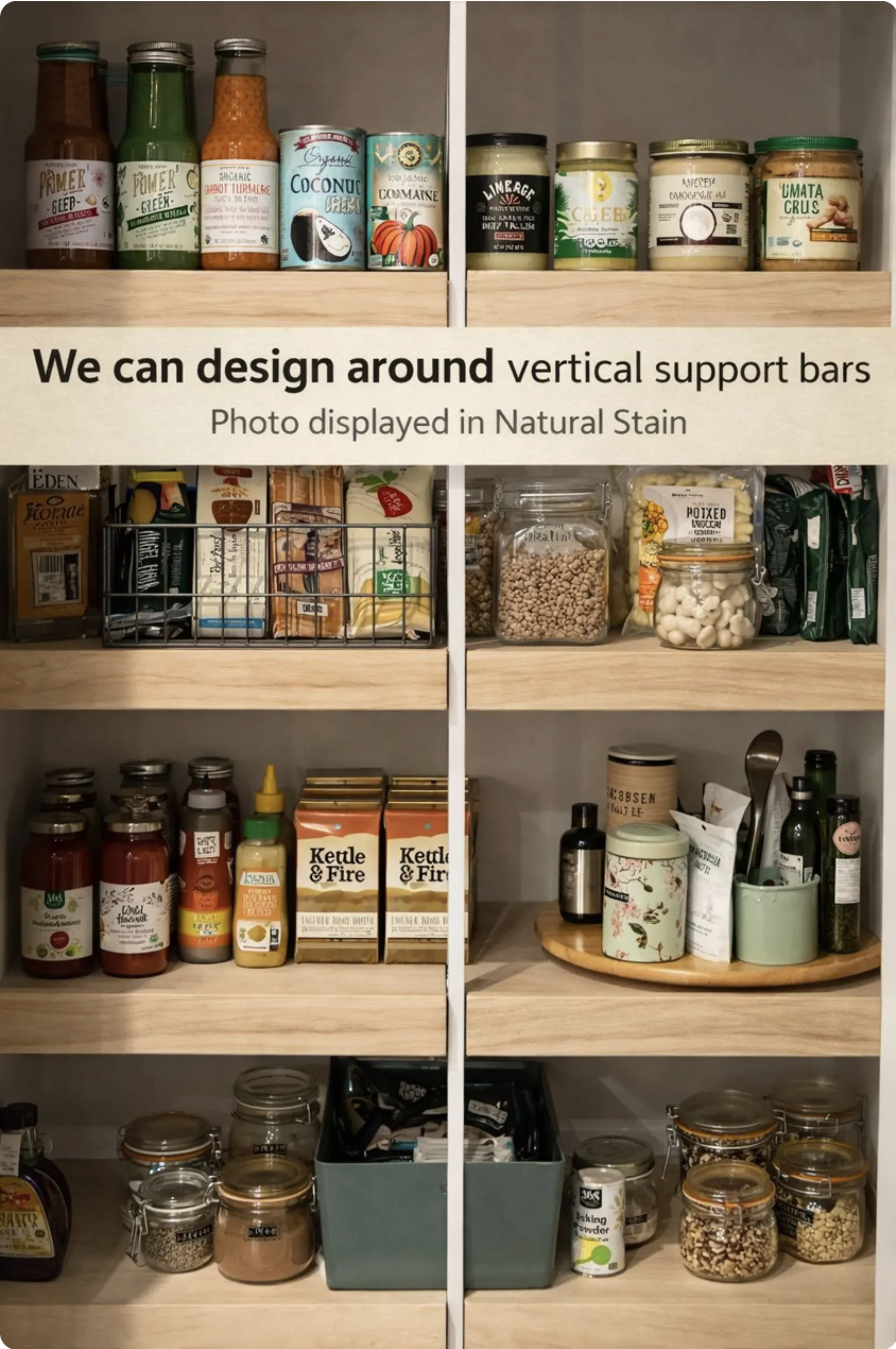 Pantry shelving install