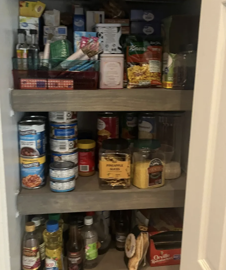 Pantry shelving project
